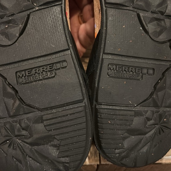 Merrell Napa Valley Slingback Leather Cork Sandals  Dark Malbec Size 8 - Picture 7 of 9